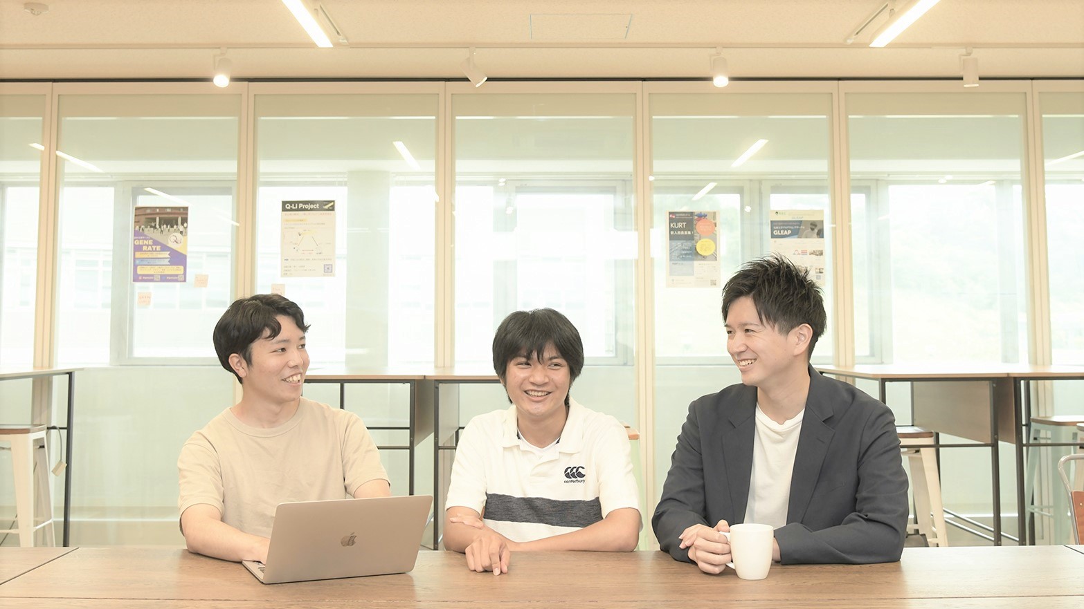 Ｃ＆Ｃ受賞者の3名（左から須藤さん、本屋敷さん、吉野さん）